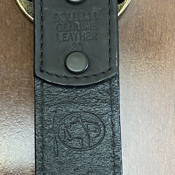 Ivan Silver Gold Engraved Horse Head Buckle Studded Tooled Rodeo Cowboy Belt 38 - Picture 9 of 12